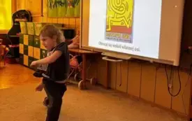 ZABAWA RUCHOWA INSPIROWANA DZIEŁAMI HARINGA.