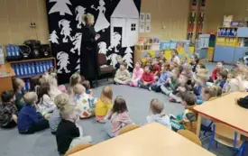 Dzieci na spotkaniu z Panią Adwokat