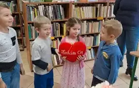 Zabawa z serduszkiem 