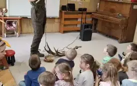 Leśniczy opowiada o swojej pracy