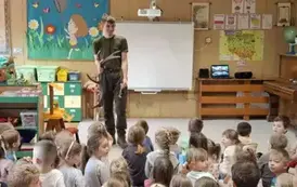 Leśniczy opowiada o swojej pracy