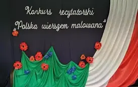 Ozdoba patriotyczna do konkursu "Polska wierszem malowana"