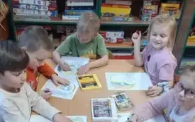 PRACA PLASTYCZNA Z OKAZJI DNIA PLUSZOWEGO MISIA W GRUPIE WIEWI&Oacute;RKI