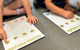KARTA PRACY - WODZENIE PALCEM PO ŚLADZIE