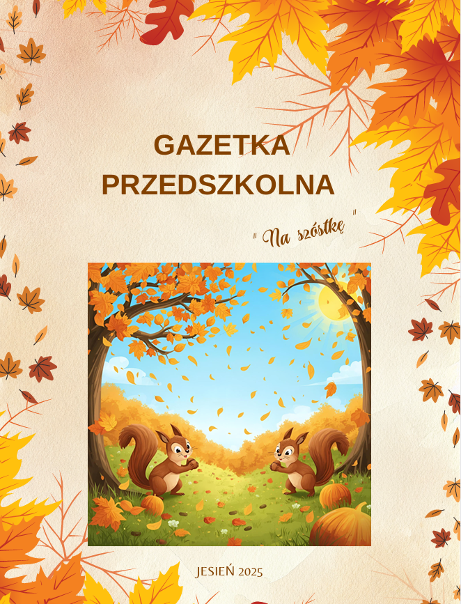 Plakat gazetki przedszkolnej 