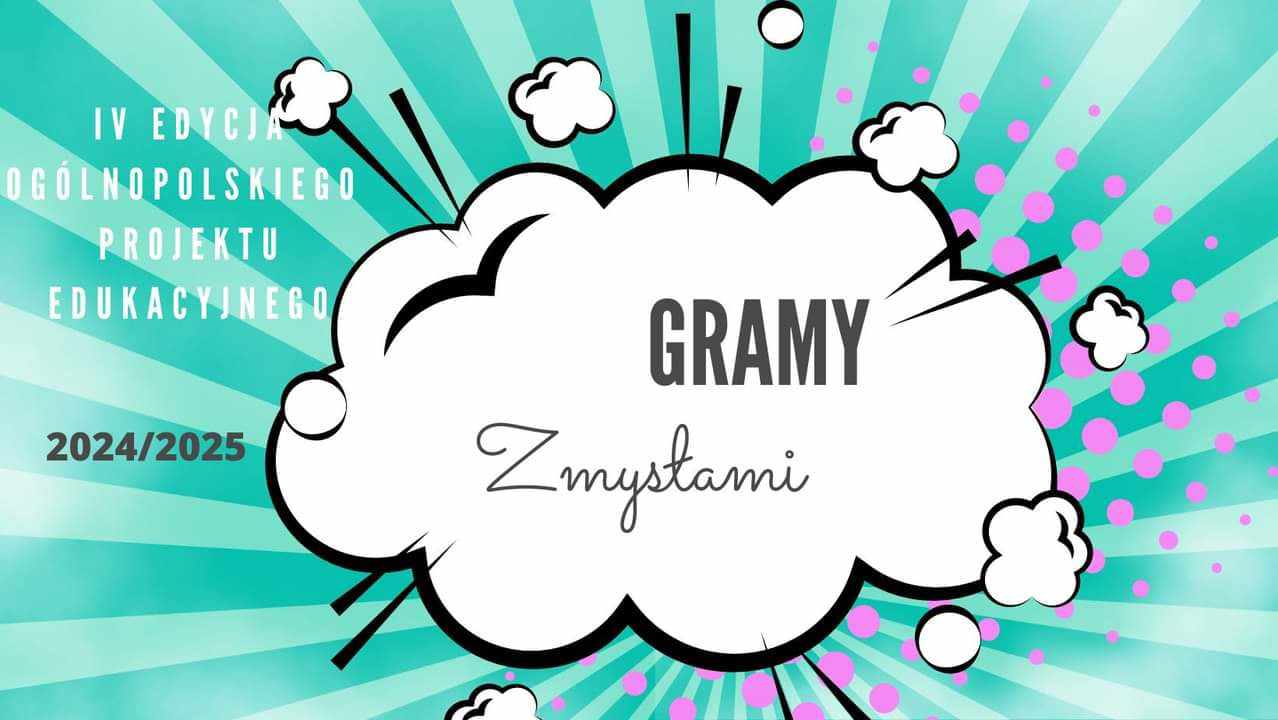 logo projektu "Gramy zmysłami"