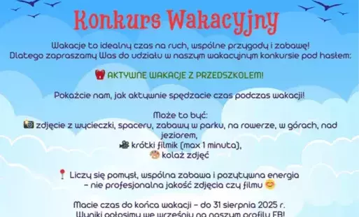 Konkurs wakacyjny