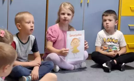 Dzieci mówią kiedy czują radość 